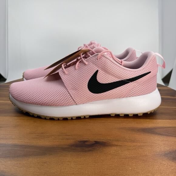 Nike Roshe Golf Next Nature Size 11.5 Soft Pink Spikeless Golf Shoes NEW - Picture 3 of 12